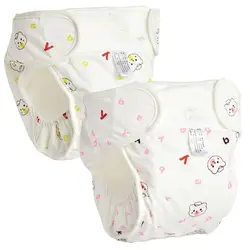 Necessory 0-12Months Baby Washable Diaper Adjustable 3-15kg Reusable Nappy Leakproof S M L Cloth Diapers Newborn Kids