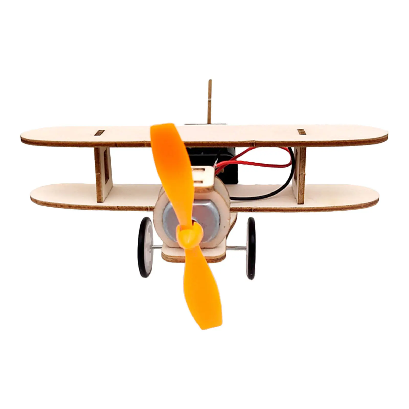 

1Set Electric Sliding Airplane DIY Wooden Assembly Educational Plane Enhance Observation Thinking Analytical Skills Science