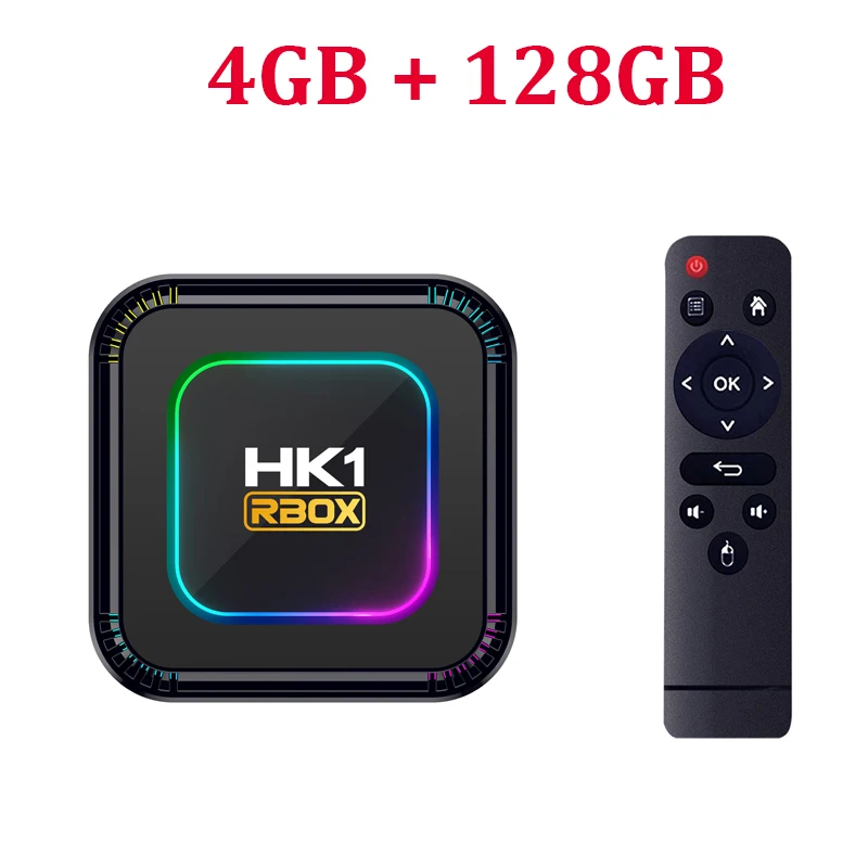 NEW Android 13 TV BOX HK1 RBOX K8 RK3528 4G 32G 64G 128G 5G WIFI6