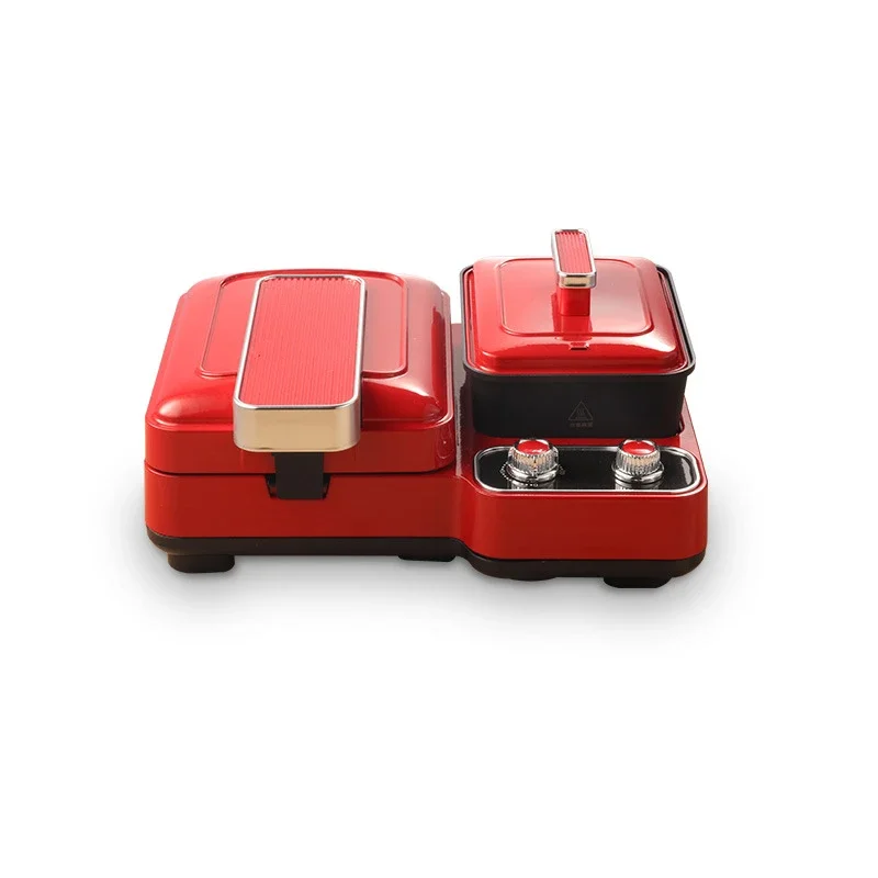 Waffle maker, multi-functional breakfast machine, 3-in-1 breakfast machine,sandwich breakfast machine, small household appliance