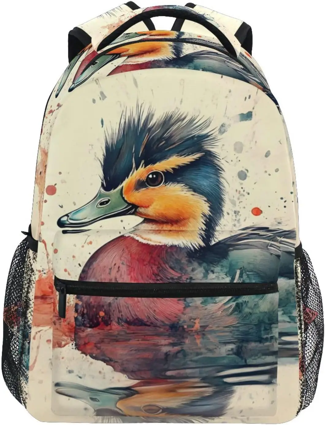 

Ink Duck Kid's Backpacks, Boys Girls Schoolbags Book Bag Small Size
