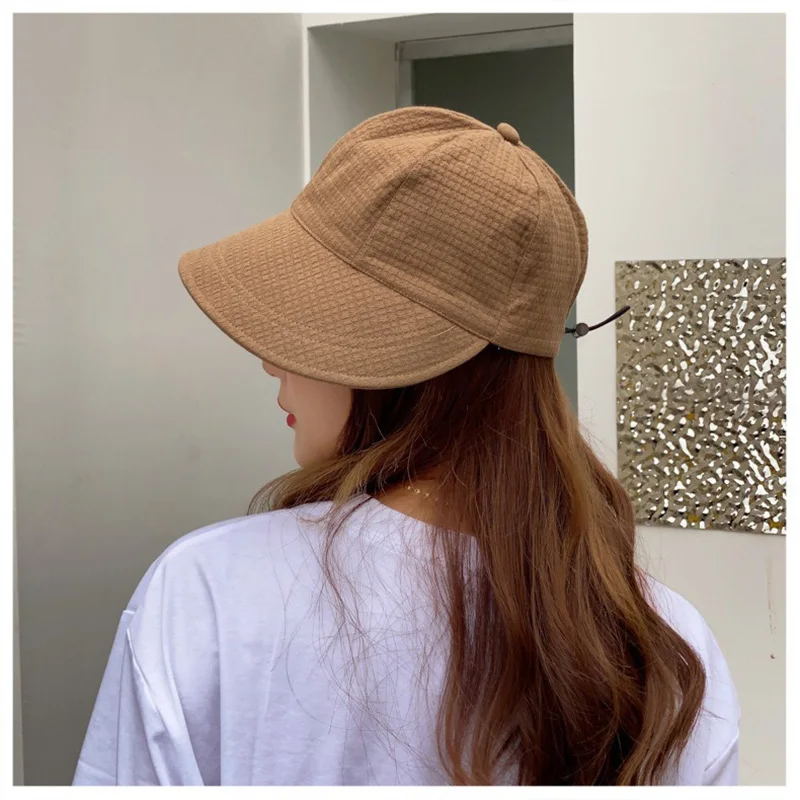Chapeau de sport en plein air pour femme, protection solaire, chapeau décontracté, cadeau idéal, document solide, E27 2