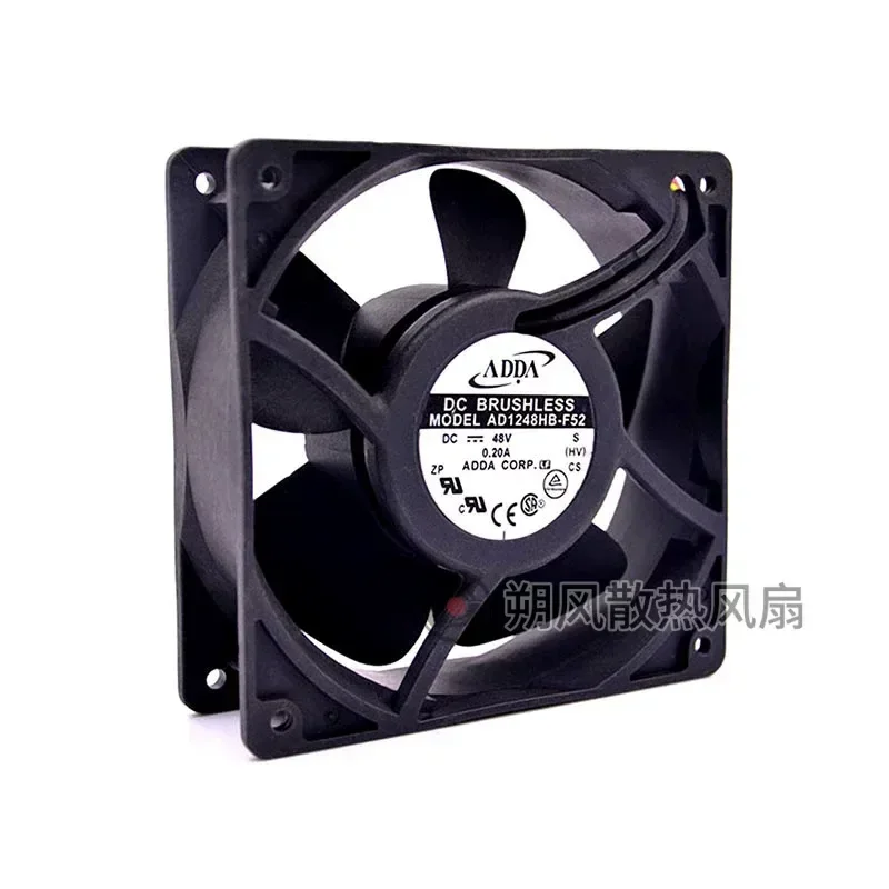 for ADDA AD1248HB-F52 12038 12CM 48V 0.20A Inverter Silent Direct Cooling Fan