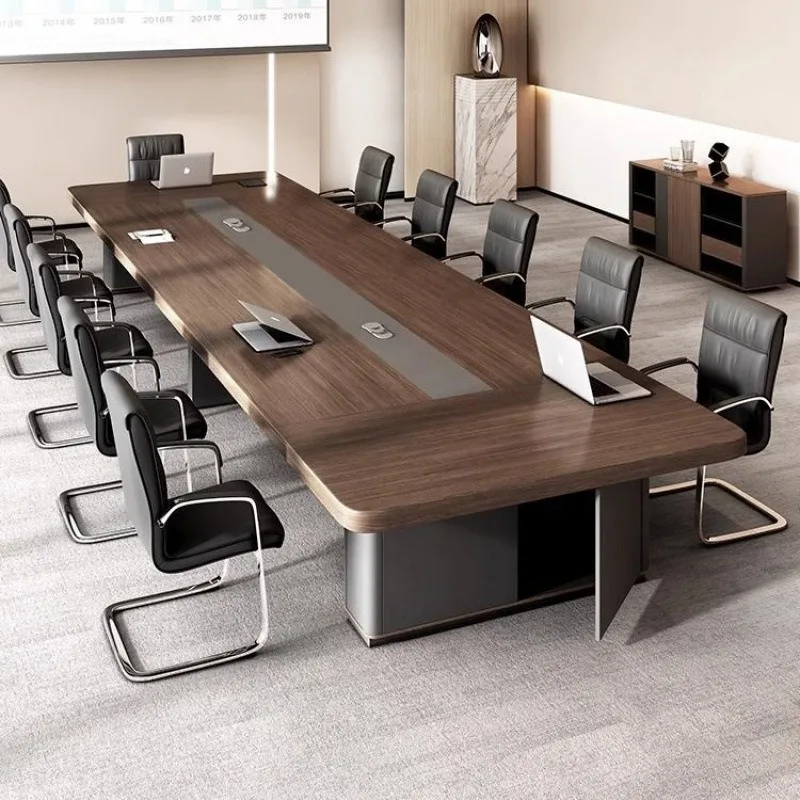 

Large conference table Long table Simple modern rectangular office Negotiation table Training table