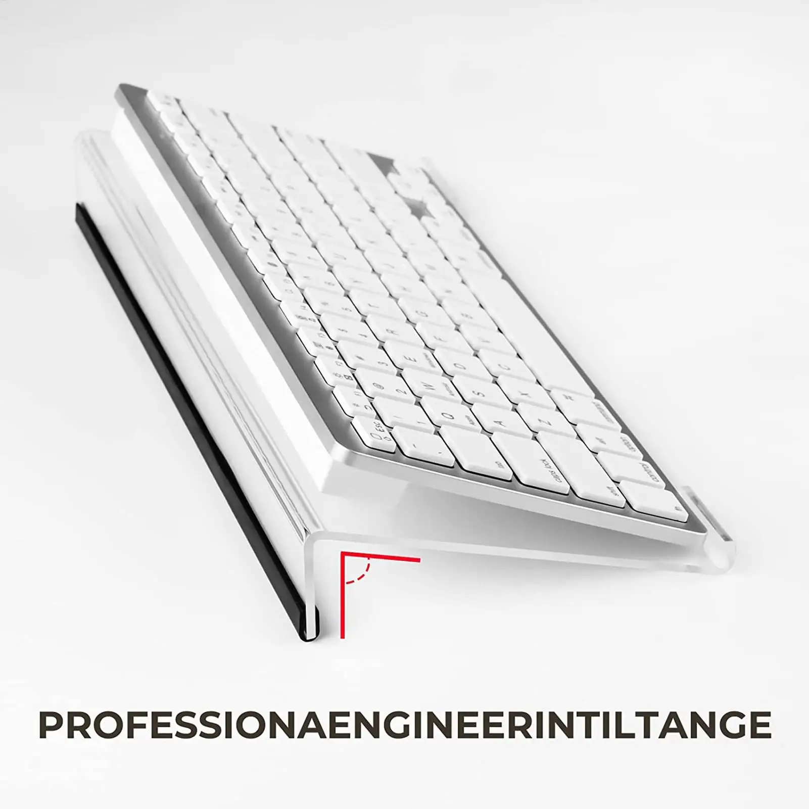 Keyboard Riser for Desk Keyboard Accessories Ergonomic Typing Tilt Game Must-haves Stands for Office Desks Study Schools Dorms