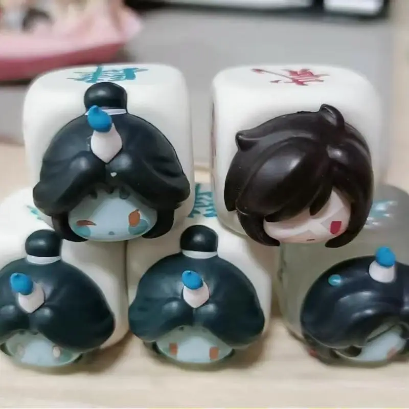 

Официальное благословение Heaven Linglong Dice Candy Granule Series Cute Xie Lian Flower City слепая коробка игрушка Коллекционная