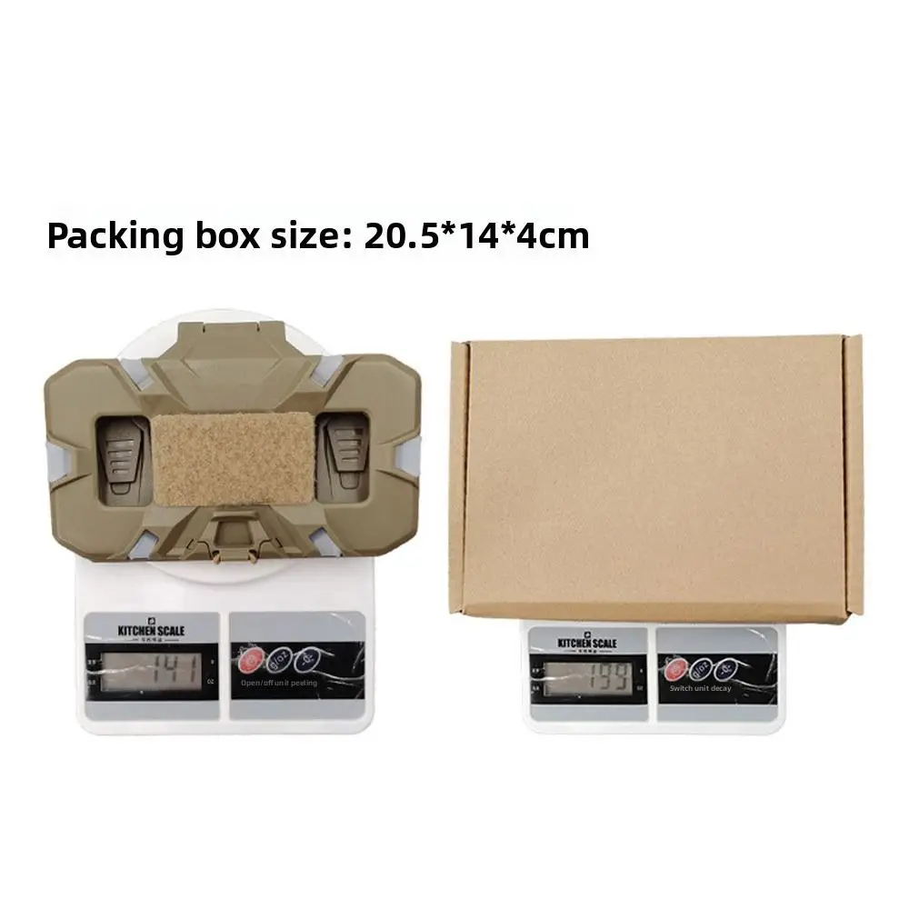 

PA/Nylon MOLLE Navigation Board MOLLE System Foldable Vest Chest Bag Admin Panel Mobile Phones Navigator Holder