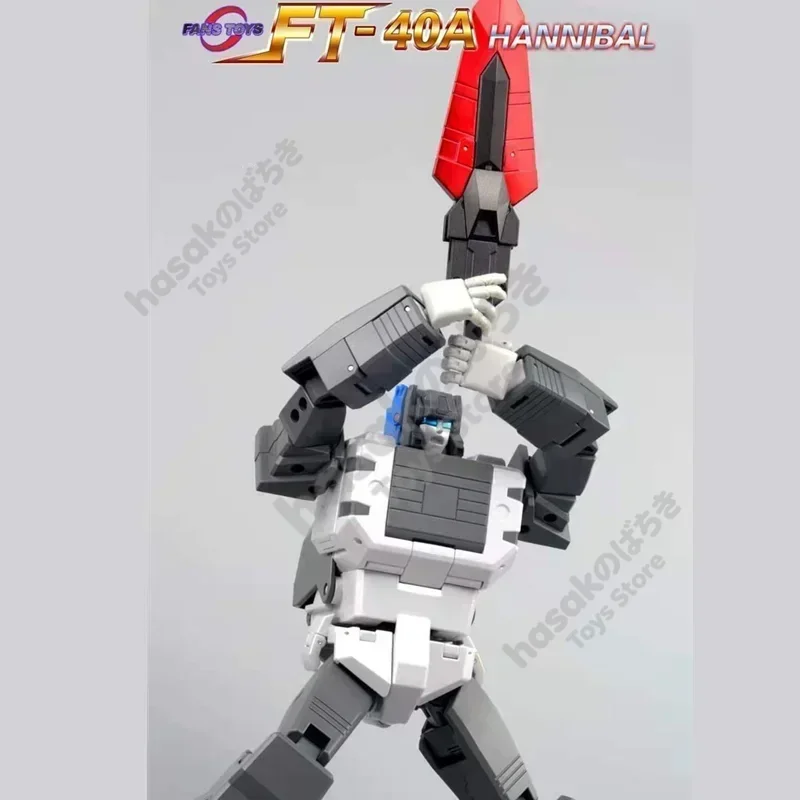 

Быстрая доставка: Фигурка-трансформер FansToys FT-40A Hannibal Fortress Maximus, коллекционная игрушка-робот из сплава, подарок
