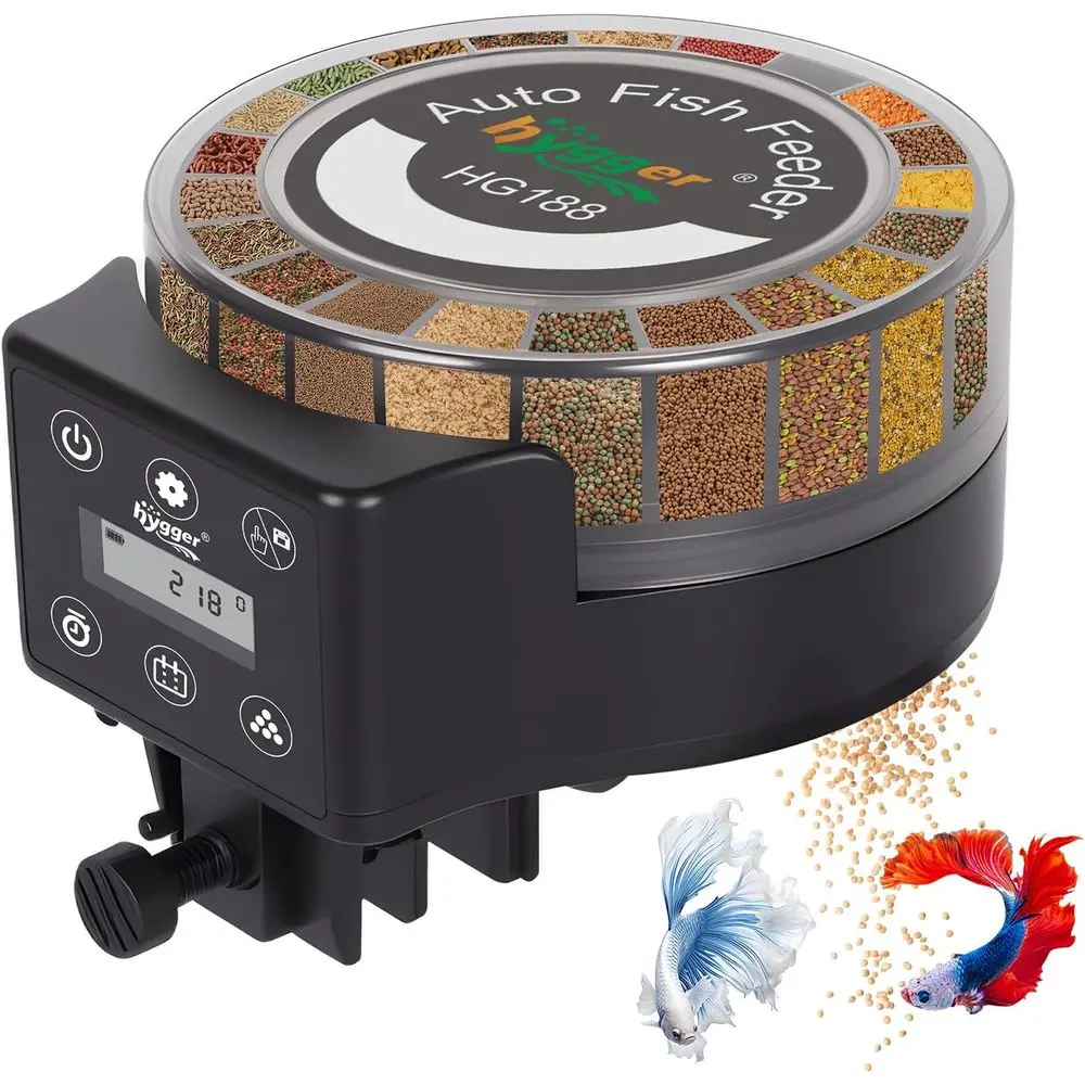

Автоматическая кормушка для рыб в аквариуме: автоматический дозатор кормления для рыб со светодиодным дисплеем и таймером, кормушка для аквариумного отпуска с 3 тестом AA