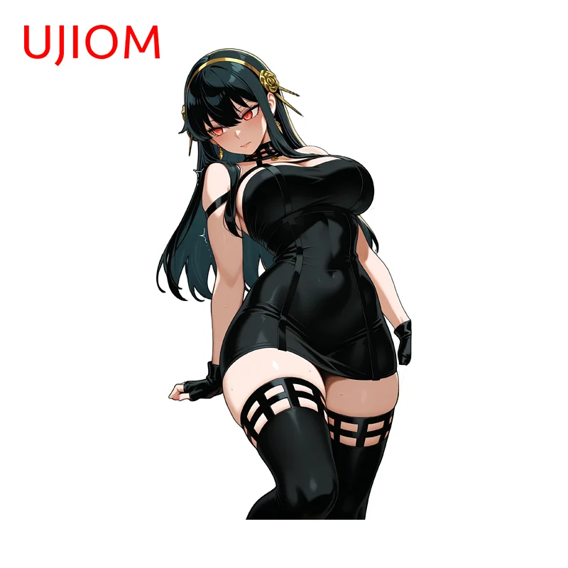UJIOM Yor Forger Beautiful Waifu Wall Sticker Enchanting Customizable Decal Suitable For Delicate Adhesive Wallpapers Decor