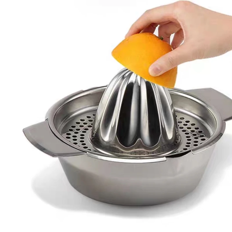 

Lemon Juice Squeezer Fruit Juicer Hand Press Citrus Orange Stainless Steel Hand Squeezer Juice Squeezer Orange Lemon Bar Tool