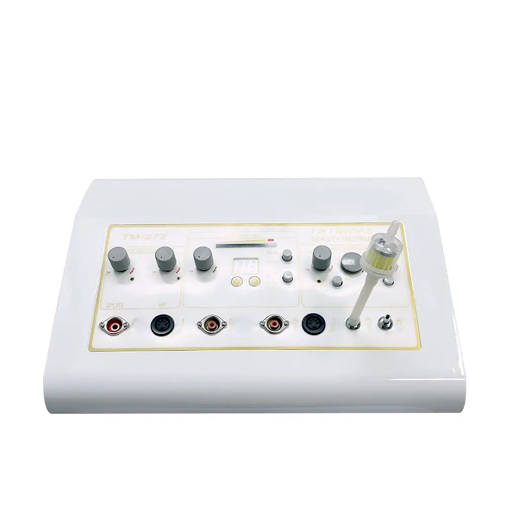 High-frequency Electrotherapy Device with Ion Import/Export, Blackhead Removal, Skin Nourishment, and Multi-functional Desktop B - view 3
