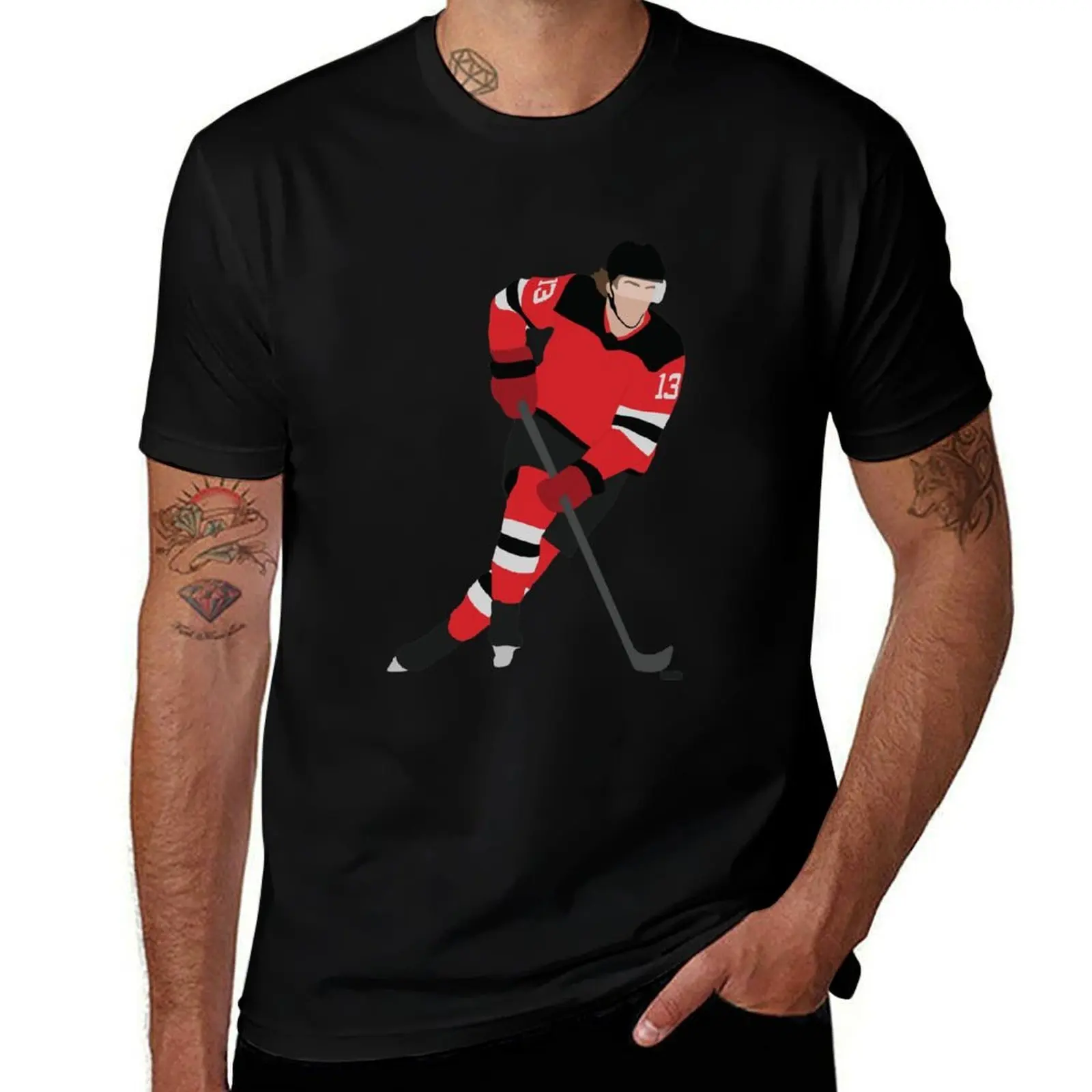 

Nico Hischier T-Shirt Heavy Duty Casual Work Tee