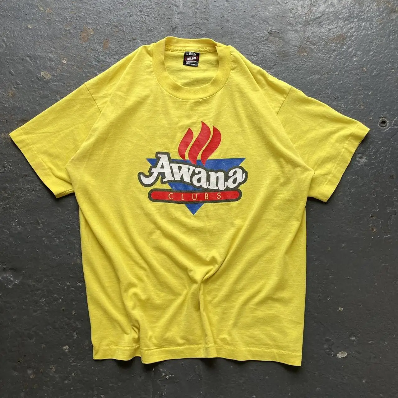 t-shirt-traspirante-a-maniche-corte-220g-colore-giallo-limone-dopaamine-white-shoulder-version-wang-studio-workwear-casual-top