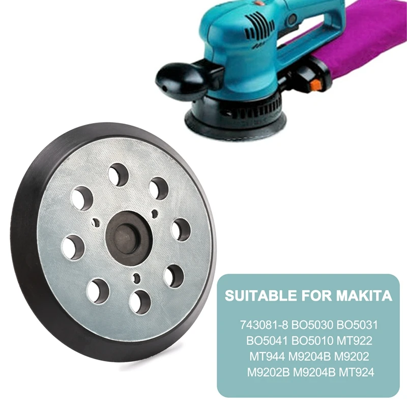 HOT-8 fori base per sostituzione levigatrice orbitale per Makita 743081-8 Bo5030 Bo5031 Bo5041 Bo5010 Mt922 Mt944 M9204B M9202 Mt924 M92