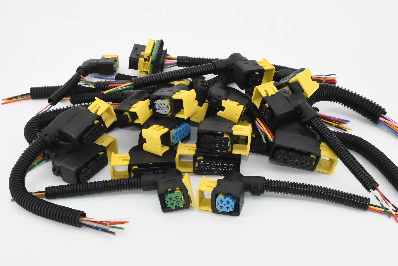 1set 3 Pin Waterproof Automotive Oil Fuel Pressure Sensor Wire Harness Connector With 20cm Cable 12110192 12065287 12078090