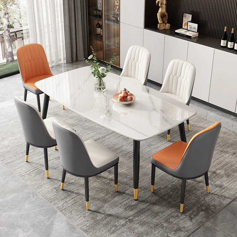 High Quality Modern Kitchen Table Cafe Plastic Expandable Dining Bar Coffee Tables Chairs Tavolo Da Pranzo Living Room Sliding