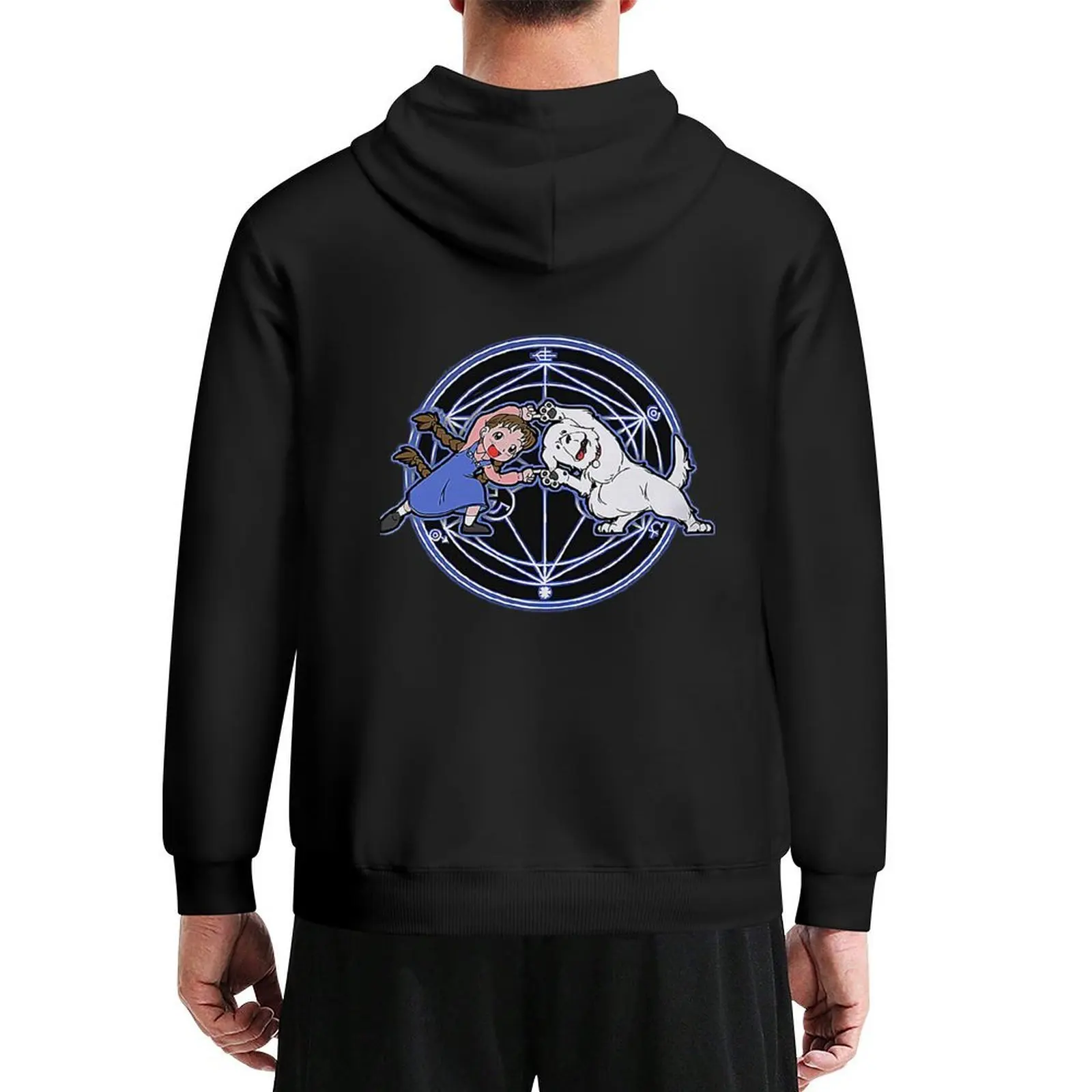 

Fullmetal Fusion Shirt Hoodie men's sweat-shirt anime clothing blouse fashion men graphic hoodie