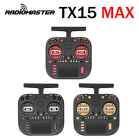 Radiomaster TX15 Max 3.5inch IPS Touchscreen Radio Controller ExpressLRS With AG02 CNC Hall Gimbal Built-in Gyro Microphone
