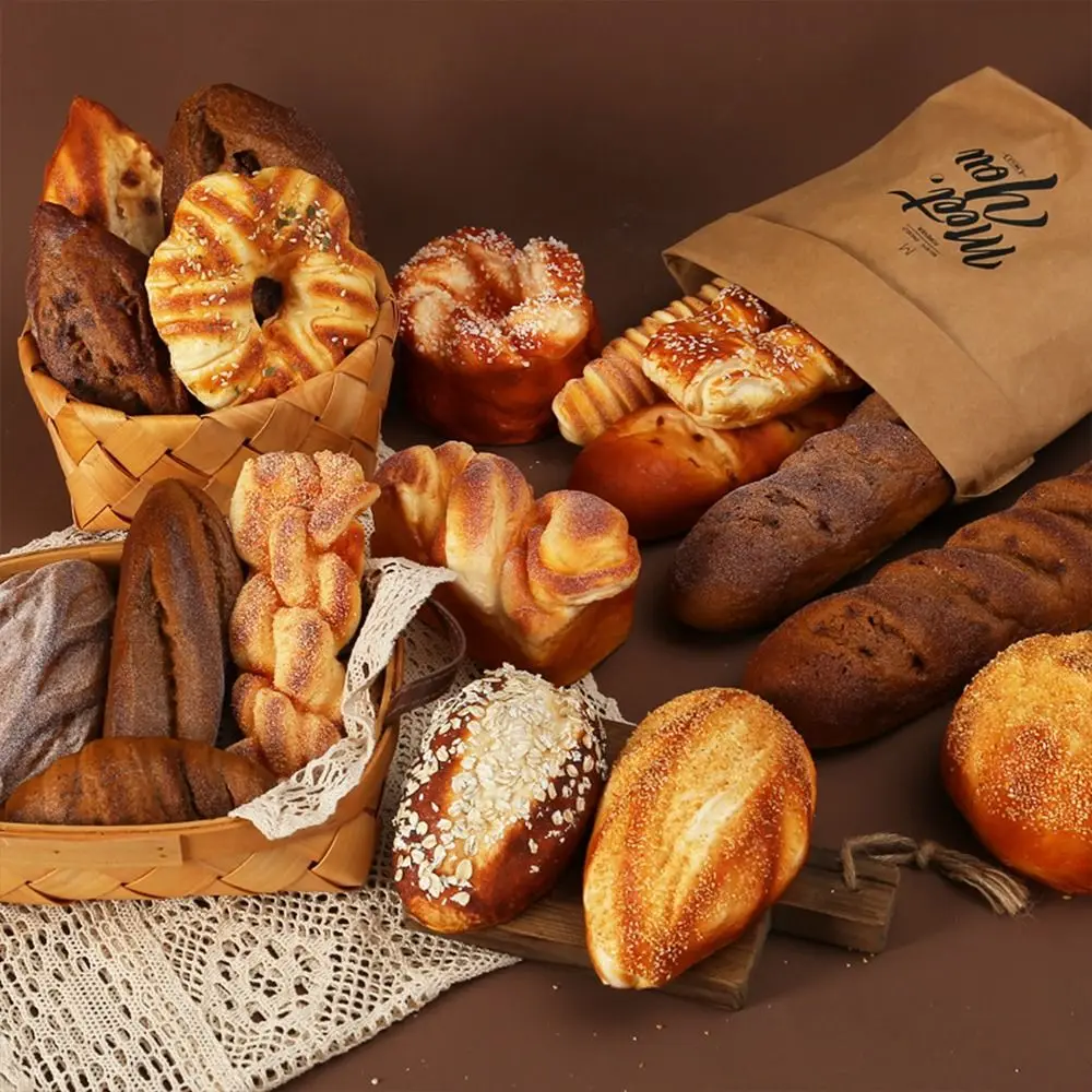 Handwerk Geschenk Foto Requisiten Bäckerei Szene Modell Simulation Lebensmittel Künstliche Brot Küche Spielzeug Home Dekoration