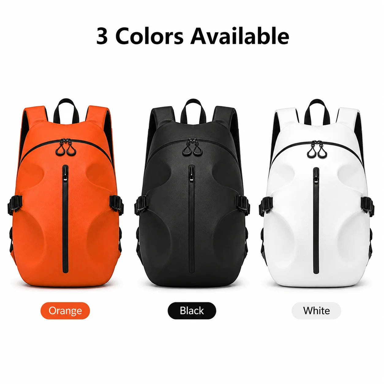 Motorcycle Helmet Backpack Large Capacity Water Resistant Expandable Riding Bag Rear Seat Tail Pack for Motorbike Travel Cycling