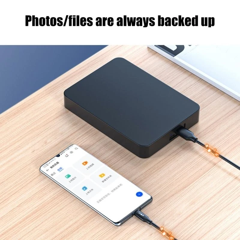USB Type C To B Connector Cable Fast Speed Transmission For Laptop Smartphone Hard Drive Disk