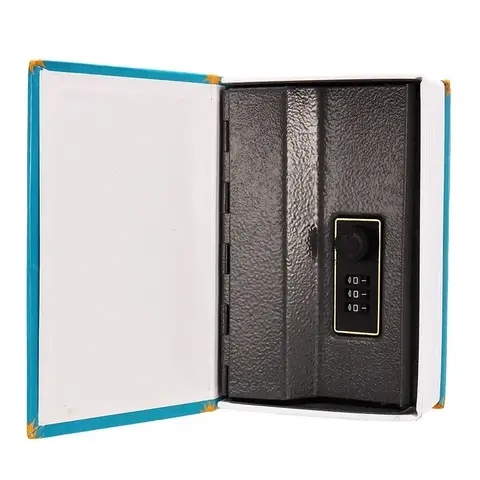 Cash Box Hidden Book Bank Secret Book for Coin Stash Security Hidden Safes Cash Money Storage Jewellery Digital Password Locker