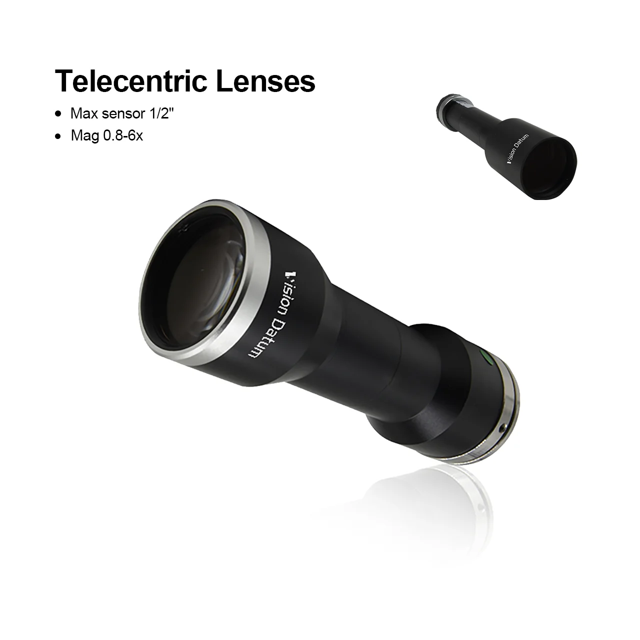 

1/3" 1/2" 110mm 0.5X-6.0X Coaxial Inspection Telecentric Lens for High Resolution Camera OPTO