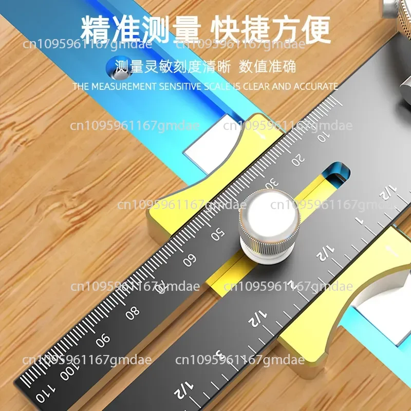 Table saw percent meter corrector table saw blade parallelism correction auxiliary device table saw blade calibrator percent