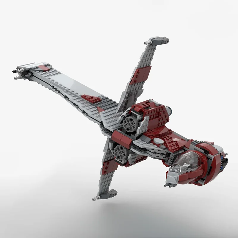 524 stücke MOC Stern teig B-Wing Mark II Starfighter Modell Flugzeug Modulare Design Bildung Modell Gebäude diy Blöcke Spielzeug geschenk