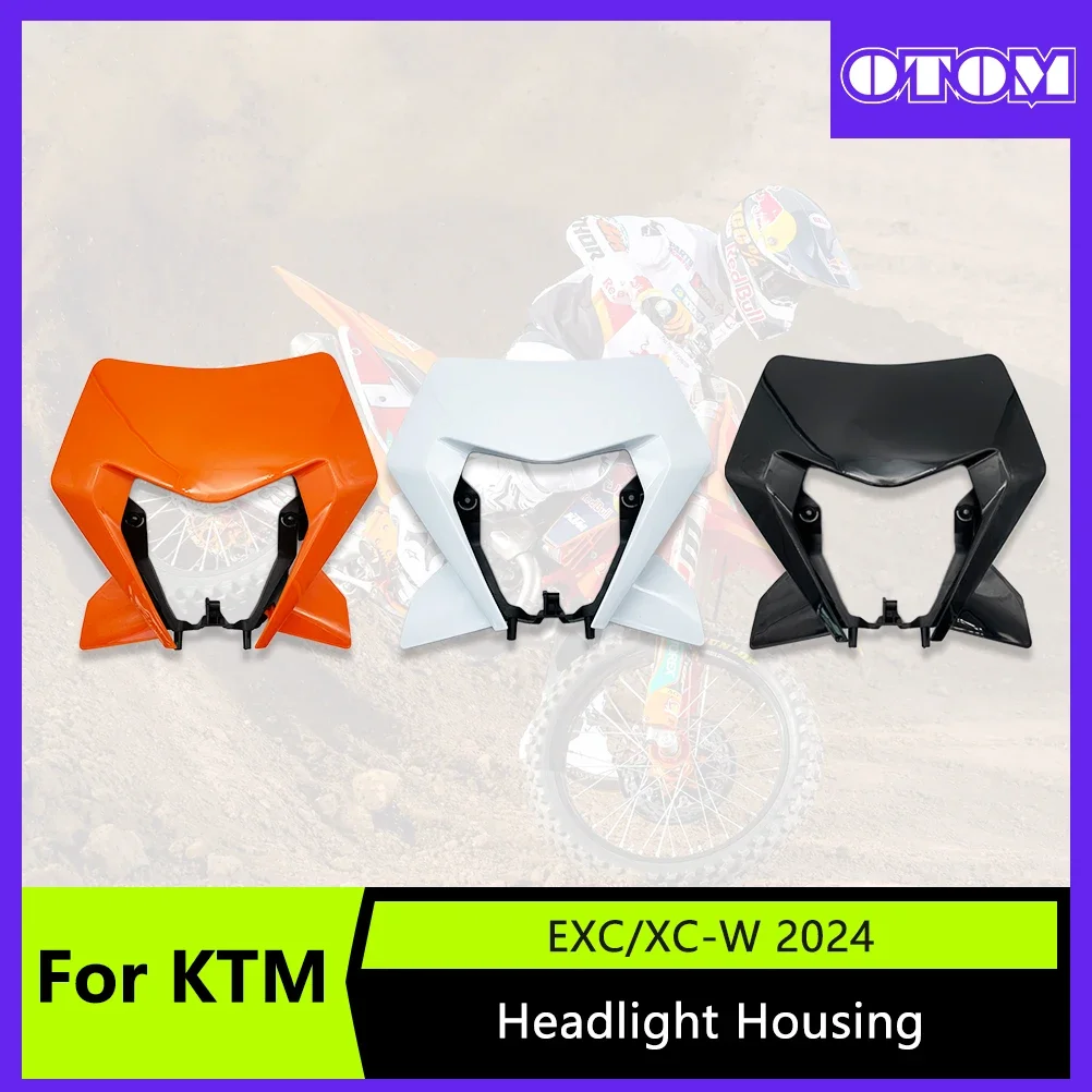 

OTOM 2024, корпус мотоциклетной фары, кожух фары, маска для KTM EXC EXCF XCW XCFW 150-500 SIX DAYS Dirt Bike