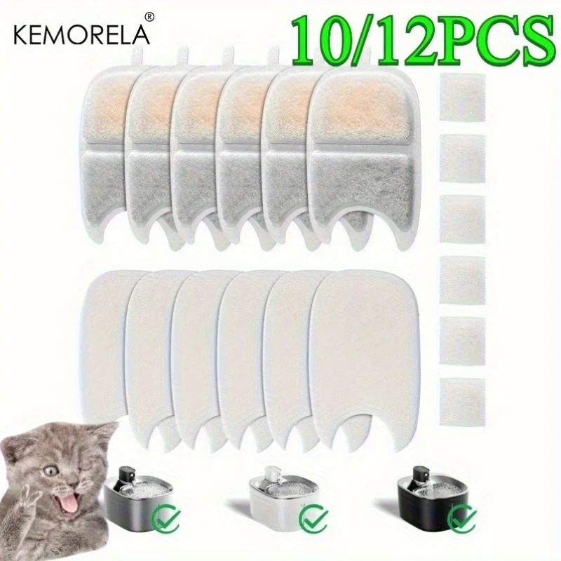 Pack de 10 filtres pour fontaine à eau — photo du produit