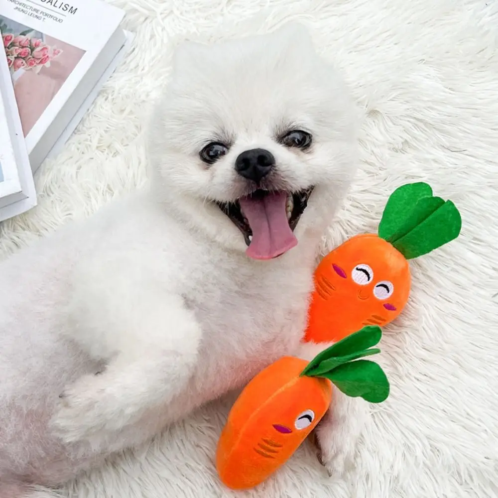 Cute Creative Dog Squeaky Toy Soft Plush Pet Accessories Sound Squeeze Pet Toy Dog