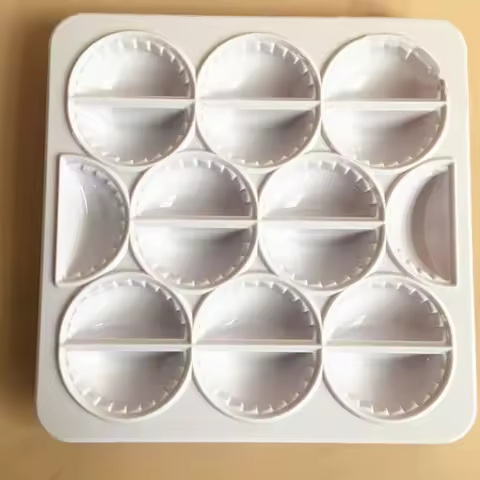 18 Holes Dumpling Mould Ravioli Maker Kitchen Gadget Dumplings Accessories Jiaozi Maker Device Easy DIY Meat Pelmeni Mold