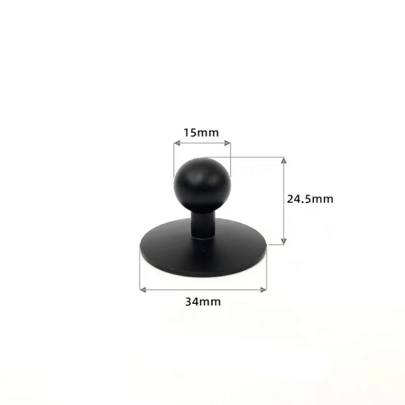 Soporte Universal para coche, Base de disco de 13mm, 15mm, 17mm, cabeza de bola, pegatina 3M, soporte de gravedad, accesorios para teléfono