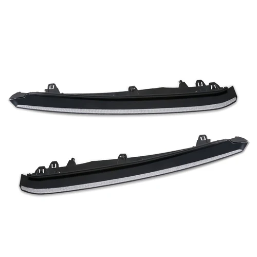 Imagen 2 del producto Conjunto de luces LED de circulación diurna para coche Mazda 6, 2018, 2019, 2020, 2021, de 3 colores lámpara indicadora de señal de giro, luz antiniebla impermeable