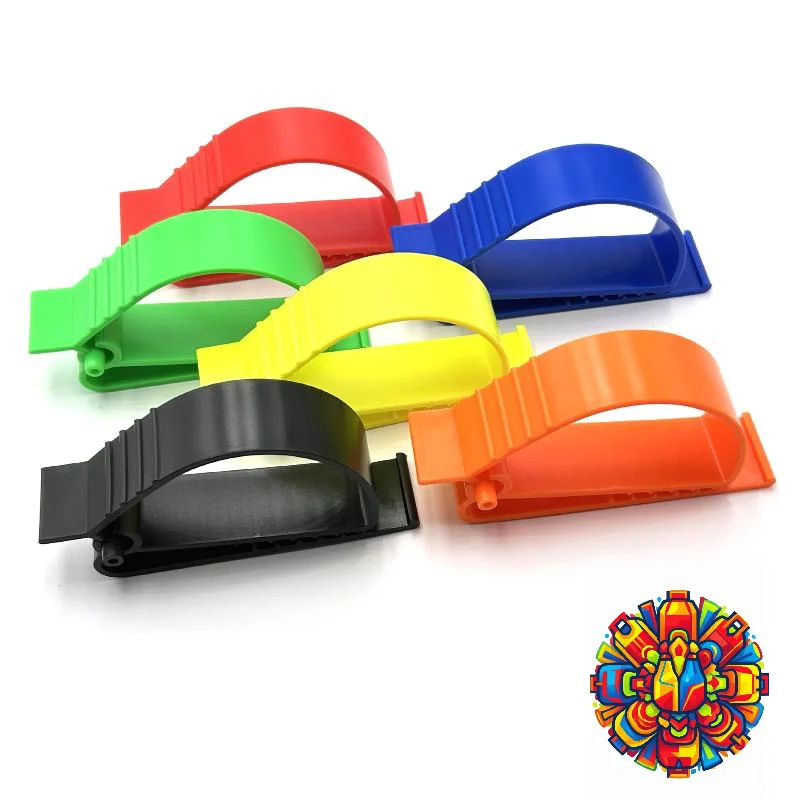 Multifunctional Practical Secure Grip Clips Safety Helmet Earmuffs Key Chain Clips for Hiking Worker Daily Use
