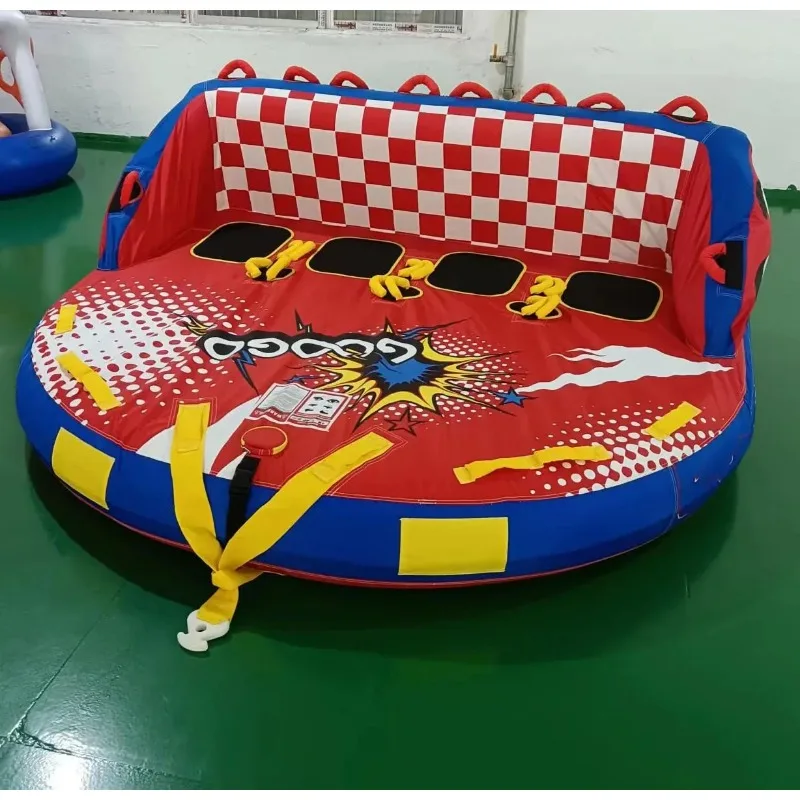 -Hot Sale Water Sport Inflatable Towable Tube Inflatable Toy Boat Towable Tube for Boating