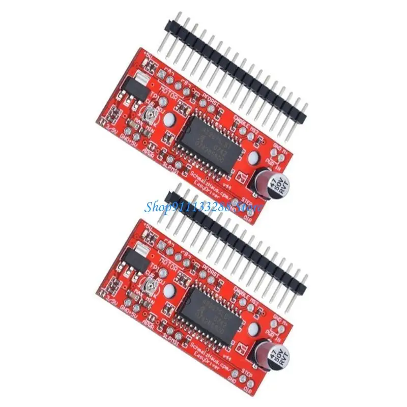 G88D 2PCS A3967 EasyDriver Stepper Motor Driver Stepper Motor Controller Board Board Board 3D Printer A3967 โมดูล