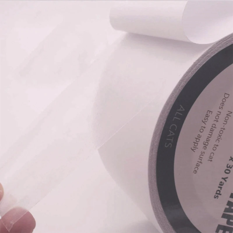 6ชิ้น5ม. x 6.35ซม. เฟอร์นิเจอร์ป้องกันรอยขีดข่วน stiker bening ป้องกันรอยขีดข่วนสำหรับแมวม้วนป้องกันรอยขีดข่วน