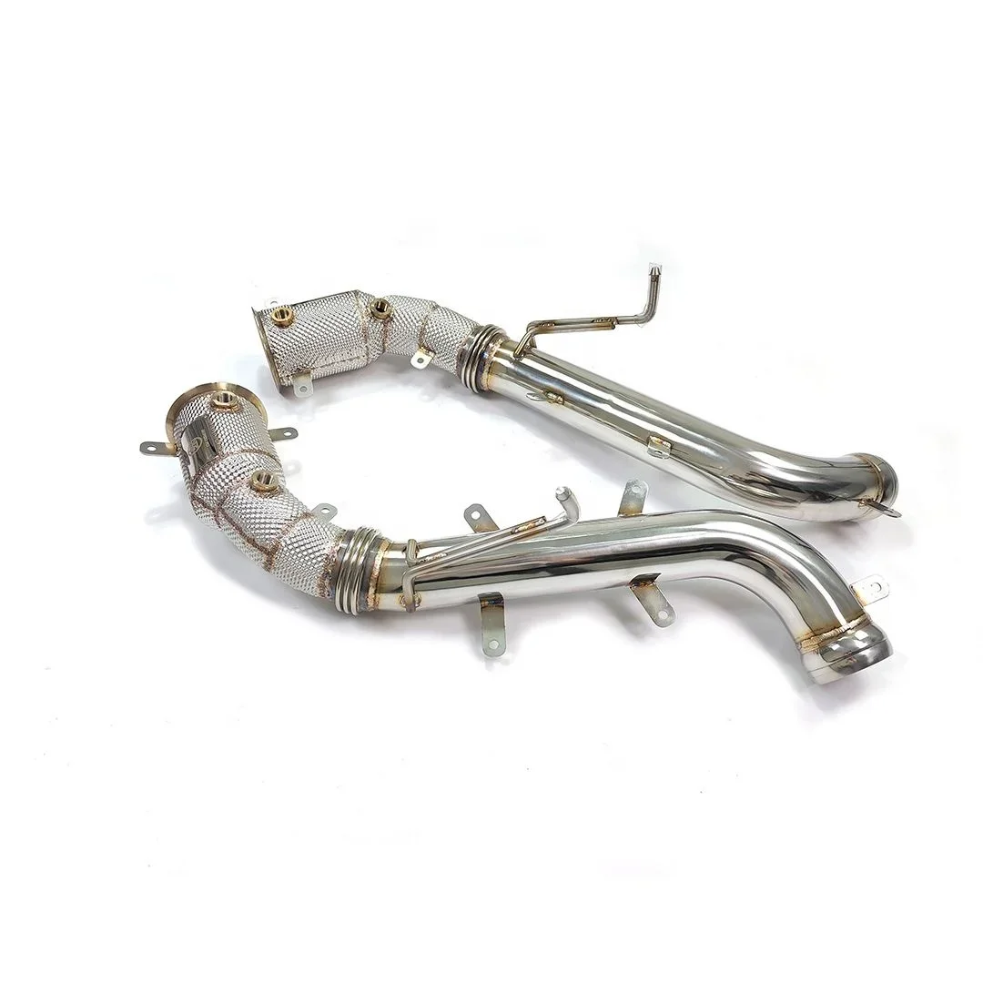 

CSZ exhaust downpipes for 570S/600LT/MP4-12C/P1 3.8T V8 catless downpipe straight pipes