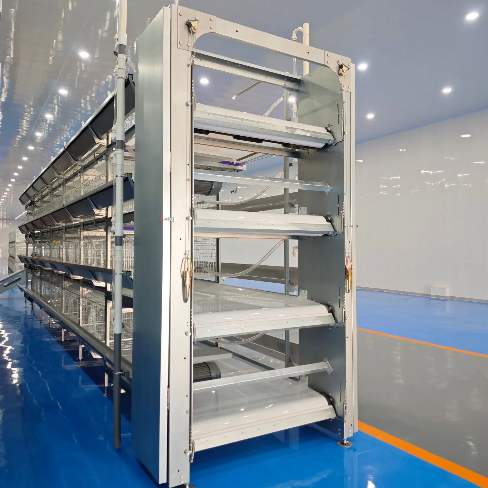 H-Type Layer Chicken Cage for 1000 Birds with Automatic System for Commercial Poultry Farming High Density Solution