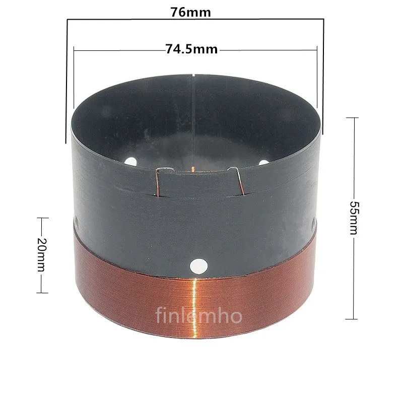 10pcs 74.5mm inner diameter DCR 6 Ohm Send to Italy