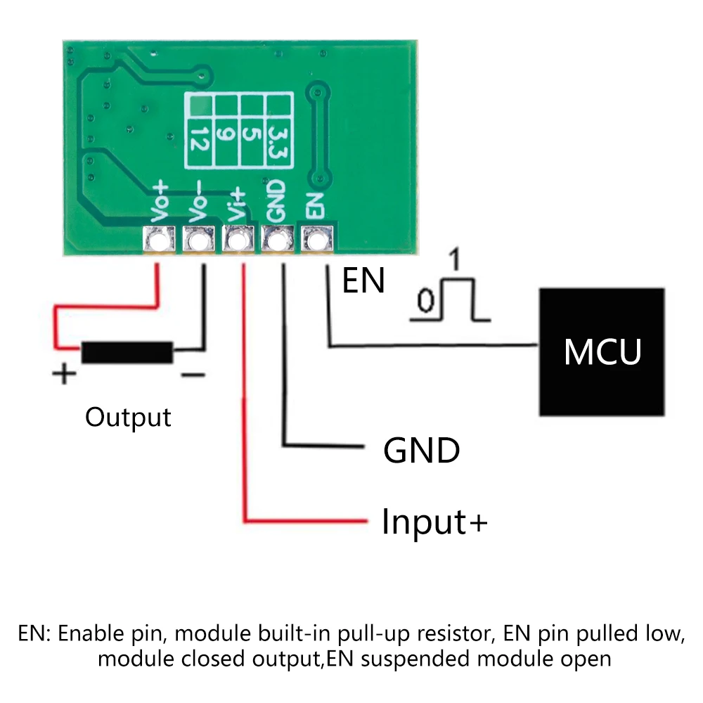 DC3V~20V To DC 5V / 12V Auto Boost / Buck Module Voltage Regulator Power Supply Efficient Conversion Power Supply