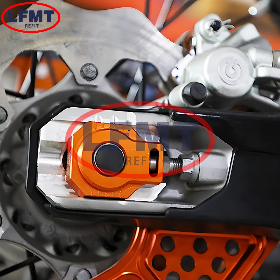 Motorcycle CNC 25mm Rear Chain Adjuster Axle Block For Husqvarna TC FC TX FS For KTM SX SX-F XC XC-F 125cc-500cc 2013-2022 2023