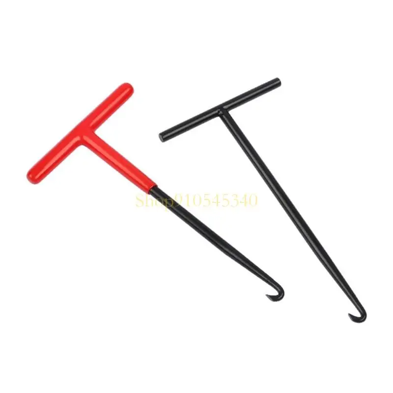 

U2JA 2PCS Мотоциклетный тормозный пружинный крюк Tool T инструмент T -ручка Design, подходящая для платформы косилки быстрое и
