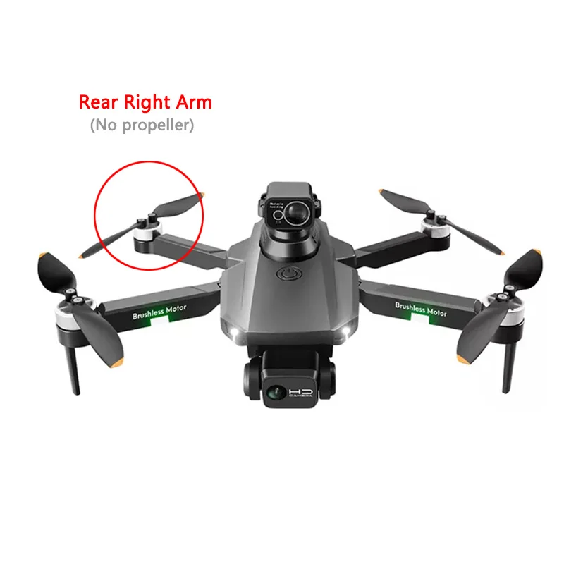 RG101 MAX/PRO GPS Drone Wifi FPV Brushless Quadcopter Front Rear Left/Right Arm with Engine Propeller Blade ReplacementAccessory