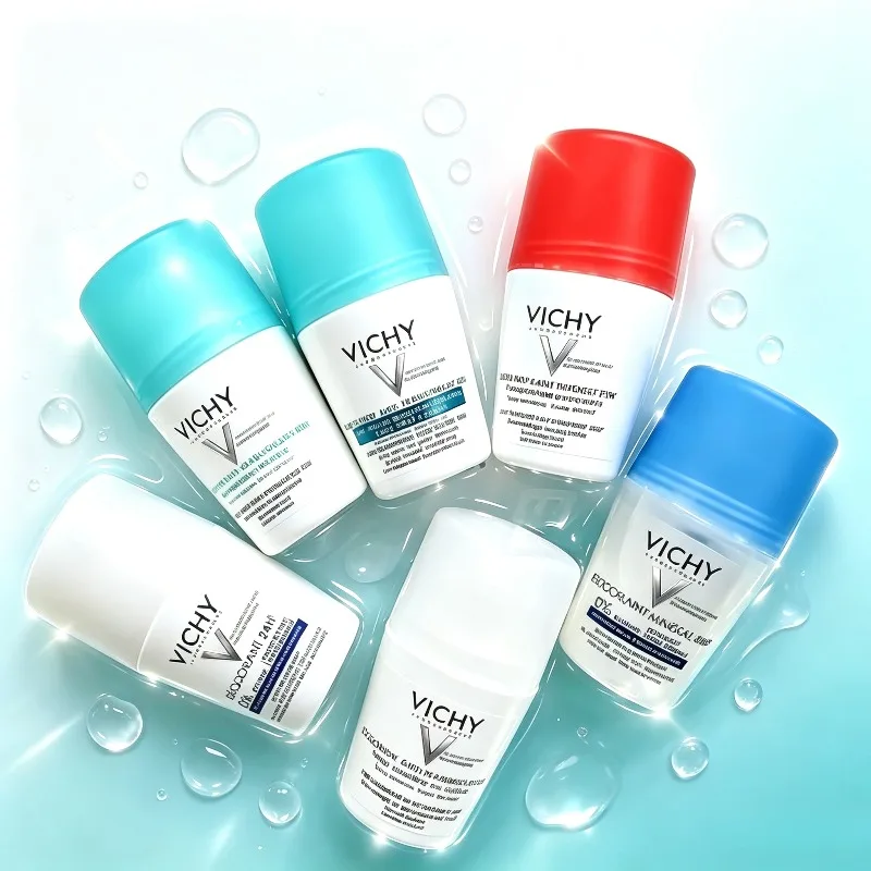 Desodorante en Barra Vichy 50ml, Antitranspirante, Frescura Duradera, Sin Olor