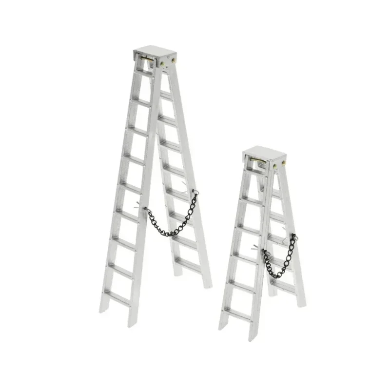 

1Pcs 100MM 150MM Aluminum Mini Ladder For 1:10 RC Rock Crawler Axial SCX10 90046