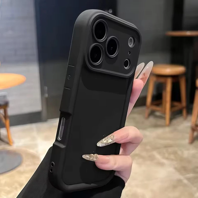 Verstärkte stoßfeste Hülle für iPhone 18 17 16 15 14 13 12 11 Pro Max, Candy-Farben-Cover für iPhone 17e 16e 7 8 Plus X XS XR Air